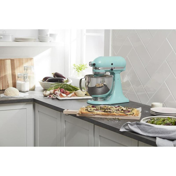 Batteur sur socle à tête inclinable de 5 pintes de la série Artisan de KitchenAid KSM150PSAQ
