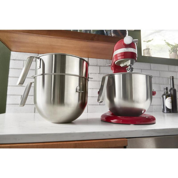 Kitchenaid® Batteur sur socle à bol relevable de 7 pintes avec points de contact de qualité supérieure repensés KSM70SNDXBM