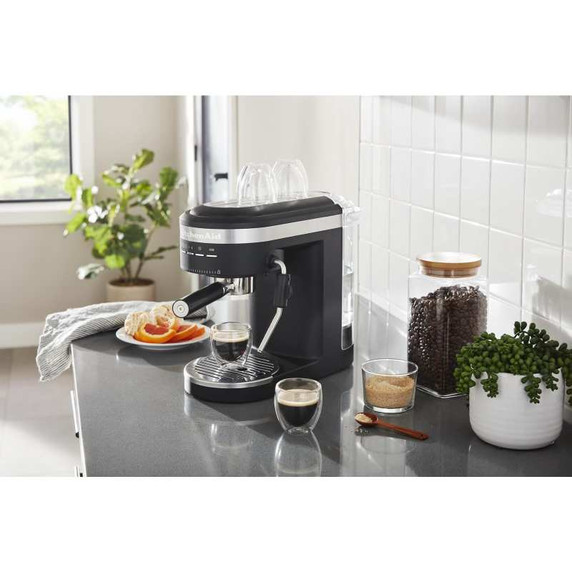 Kitchenaid® Machine à espresso semi-automatique KES6403BM