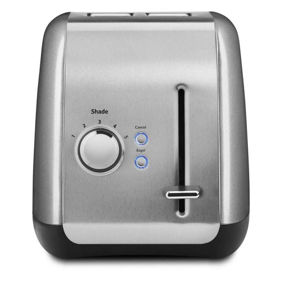Kitchenaid® Grille-pain à 2 fentes avec levier de remontée haute manuelle KMT2115CU