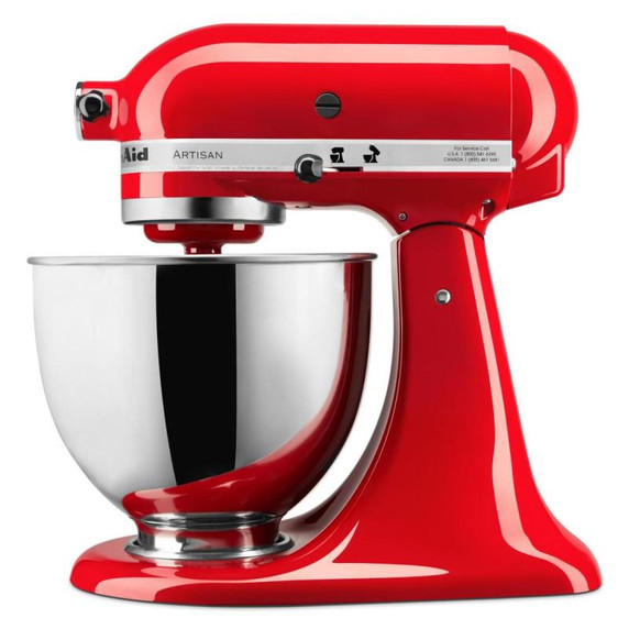 Kitchenaid® Batteur sur socle Artisan® à tête inclinable de 5 pintes KSM150PSPA