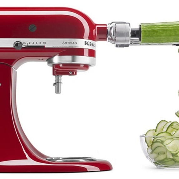 Batteur sur socle à tête inclinable KitchenAid de 4.7 L (5 pintes) de la série Artisan KSM150PSER