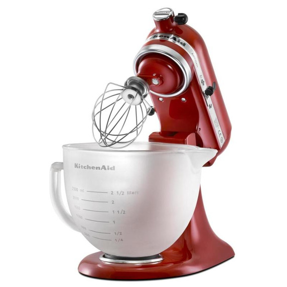 Batteur sur socle à tête inclinable KitchenAid de 4.7 L (5 pintes) de la série Artisan KSM150PSER