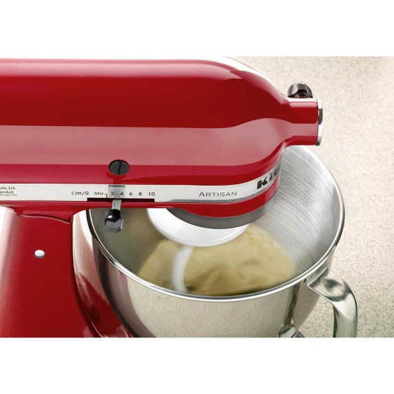 Batteur sur socle à tête inclinable KitchenAid de 4.7 L (5 pintes) de la série Artisan KSM150PSER