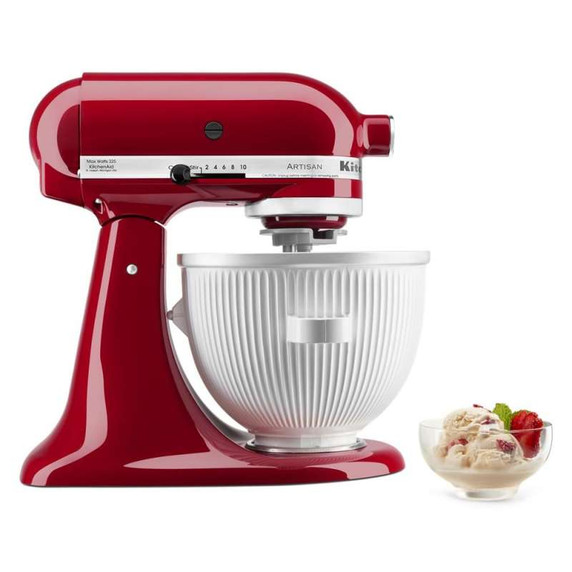 Batteur sur socle à tête inclinable KitchenAid de 4.7 L (5 pintes) de la série Artisan KSM150PSER