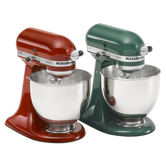 Batteur sur socle à tête inclinable KitchenAid de 4.7 L (5 pintes) de la série Artisan KSM150PSER