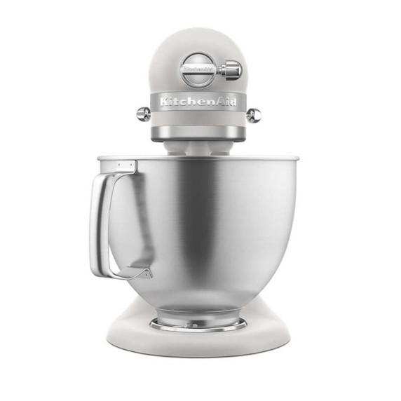 Batteur sur socle KitchenAid® de 5 pintes avec bol en acier inoxydable brossé. KSM192XDMH