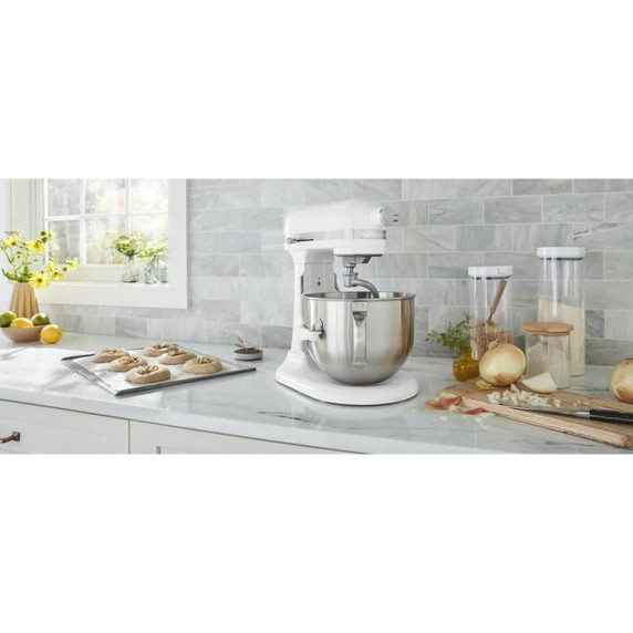 Batteur sur socle à bol relevable - 7 pintes, KitchenAid® KSM70SKXXWH