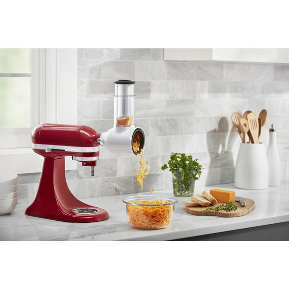 Kitchenaid® Bloc râpeur/éminceur pour aliments frais KSMVSA