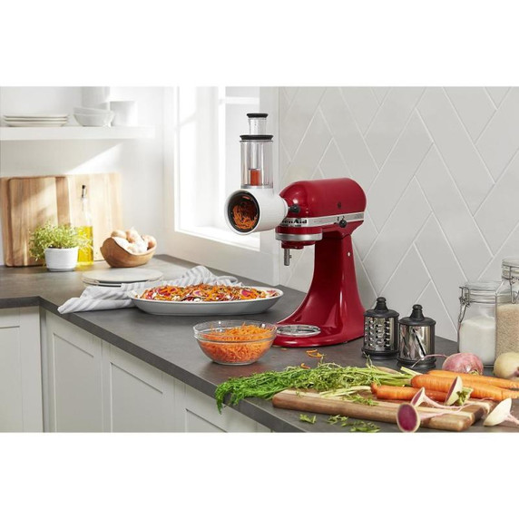 Kitchenaid® Bloc râpeur/éminceur pour aliments frais KSMVSA