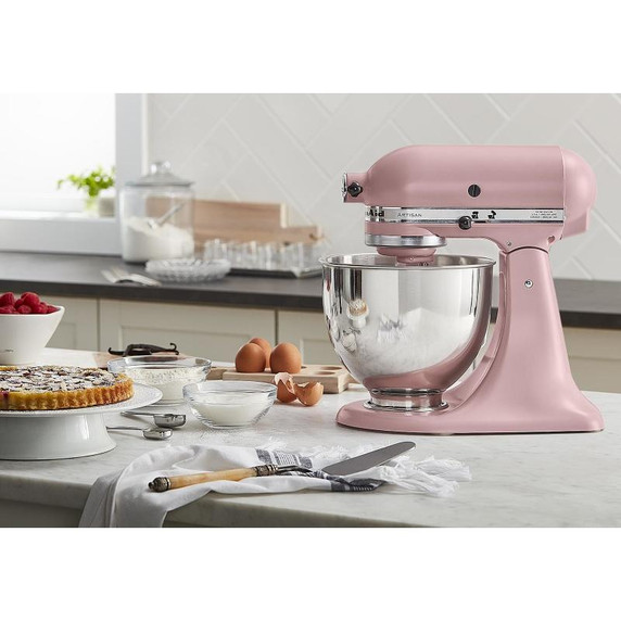 Batteur sur socle à tête inclinable Artisan® KitchenAid® de 5 pintes KSM150PSDR