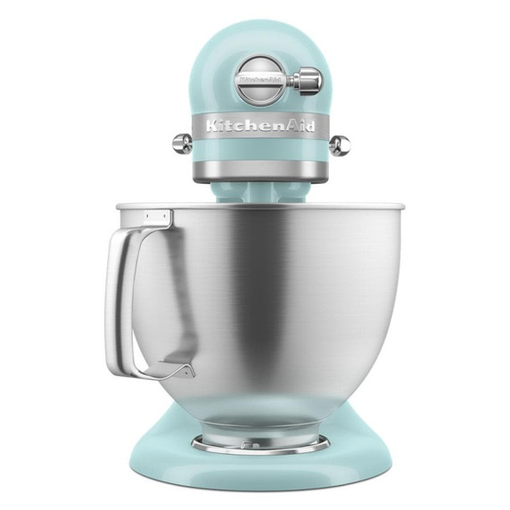 Batteur sur socle KitchenAid® de 5 pintes avec bol en acier inoxydable brossé. KSM192XDMI