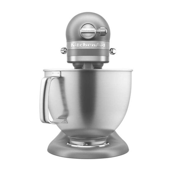 Batteur sur socle KitchenAid® de 5 pintes avec bol en acier inoxydable brossé. KSM192XDCU