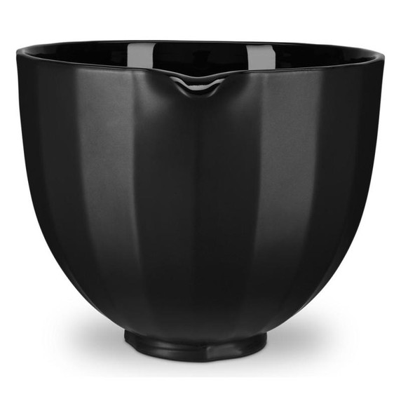 Kitchenaid® Bol en céramique à coquille noire de 5 pintes KSM2CB5PBS