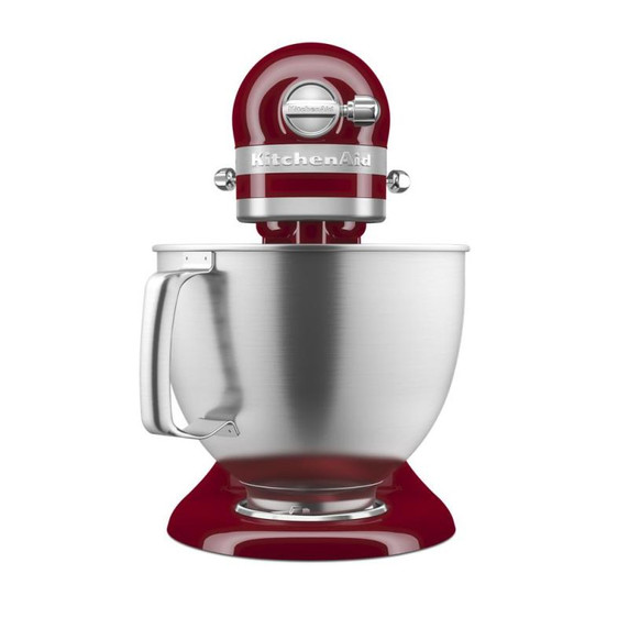 Batteur sur socle KitchenAid® de 5 pintes avec bol en acier inoxydable brossé. KSM192XDER