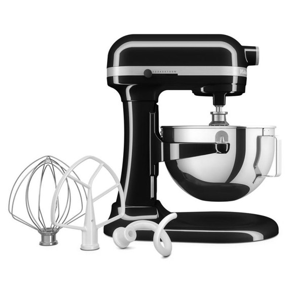 Batteur sur socle à bol relevable, 5,5 pintes, KitchenAid® KSM55SXXXOB