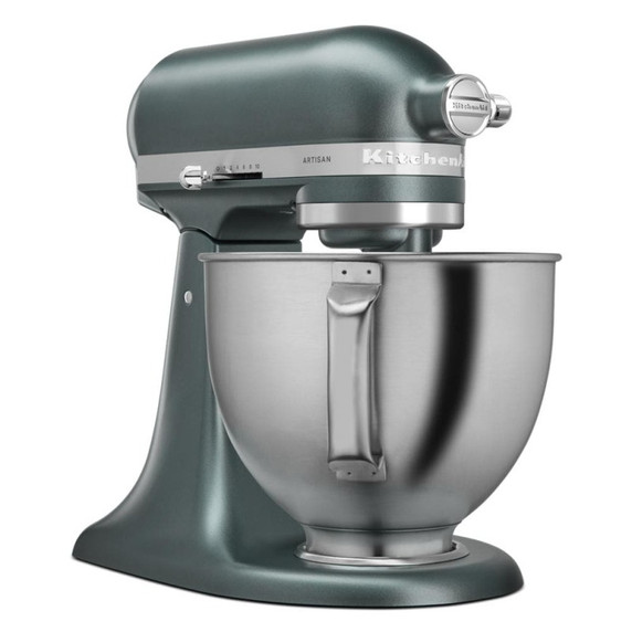 Batteur sur socle KitchenAid® de 5 pintes avec bol en acier inoxydable brossé. KSM192XDJP