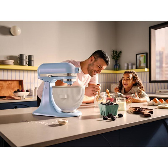 Kitchenaid® Batteur sur socle de la couleur de l’année 2024 Sel bleu KSM195PSOA