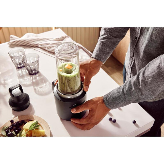 Mélangeur individuel KitchenAid Go™ sans fil - pile vendue séparément KSBR200BM