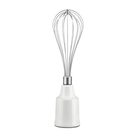 Kitchenaid® Mélangeur à main câblé à vitesses variablesavec accessoires.Fabriqué en Chine. KHBV83WH