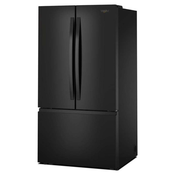 Whirlpool® Réfrigérateur à portes françaises avec distributeur d'eau interne - 36 po - 31 pi cu WRFF3336SB