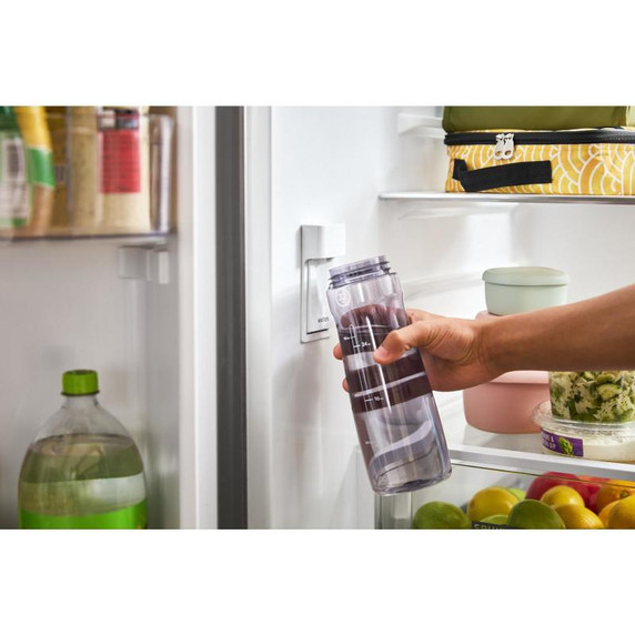 Whirlpool® Réfrigérateur à portes françaises avec distributeur d'eau interne - 36 po - 31 pi cu WRFF3336SB