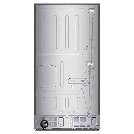Whirlpool® Réfrigérateur à portes françaises avec distributeur d'eau et machine à glaçons dans la porte - 36 po - 30 pi cu WRFF3536SV