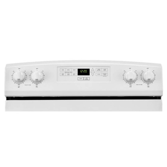 Amana® Cuisinière électrique avec gestion des températures Bake Assist - 30 po ACR4303MFW