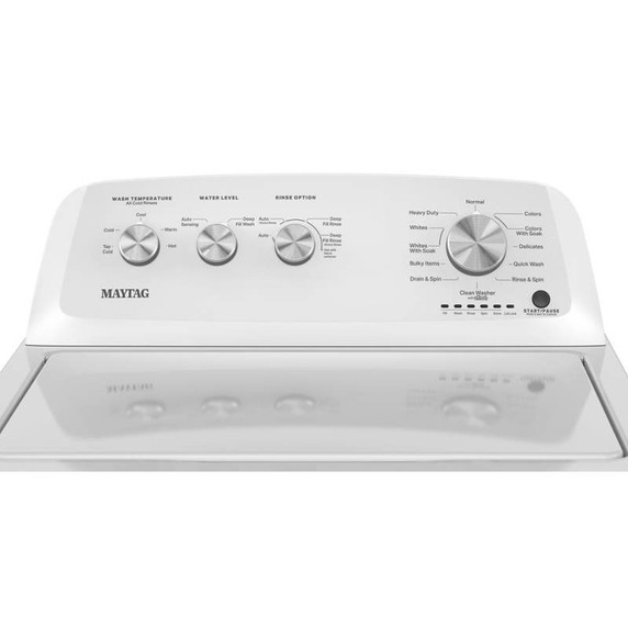 Maytag® Laveuse à chargement vertical avec remplissage profond - 4.4 pi cu MVW4005SW