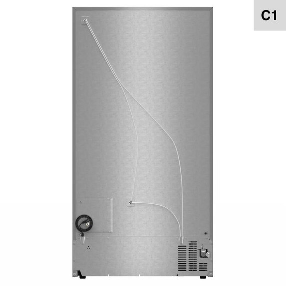 Whirlpool® Réfrigérateur côte à côte à profondeur de comptoir avec système de refroidissement TruCool™ - 36 pi cu WRSC5536RZ