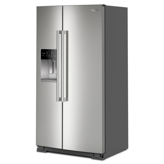 Maytag® Réfrigérateur côte à côte à profondeur de comptoir avec intérieur bleu arctique - 36 po - 20.8 pi cu MRSC6636RZ