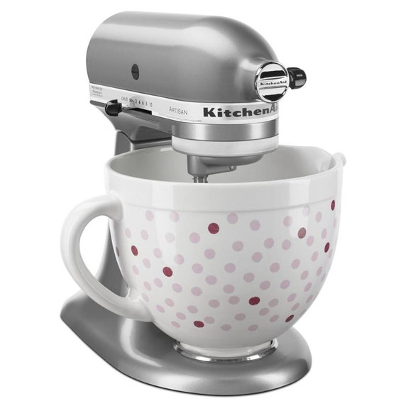 Batteur sur socle à tête  inclinable de la série Artisan KitchenAid, 5 pintes KSM150PSCU