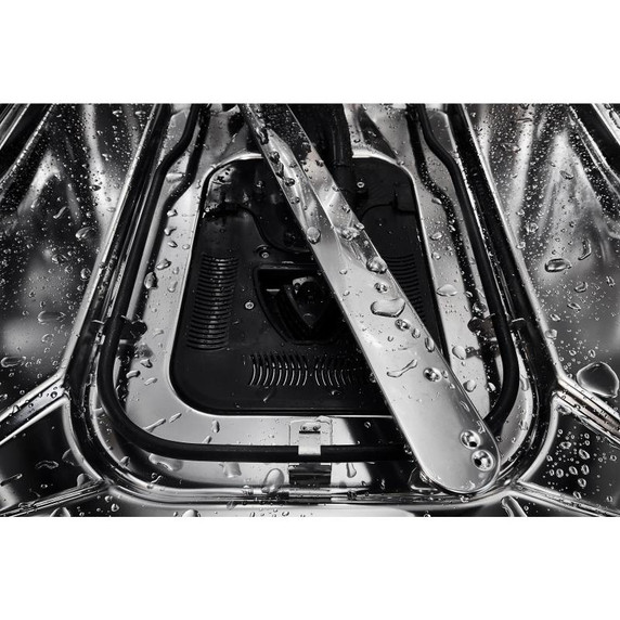Lave-vaisselle Whirlpool® de 24 pouces avec fonction de lavage à couverture totale et séchage automatique à l'air libre, en acier inoxydable résistant aux traces de doigts WDTS8024SZ