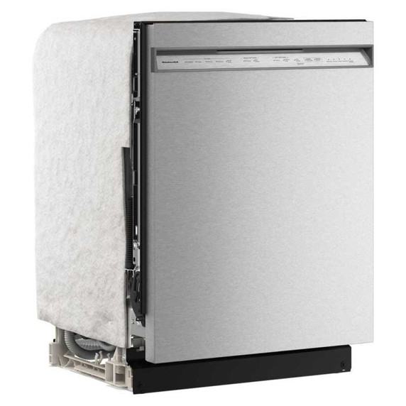 Kitchenaid® Lave-vaisselle à troisième panier à ustensiles avec plus de 30 jets de lavage à couverture totale en fini PrintShield™ - 47 dBA KDFS224SPS