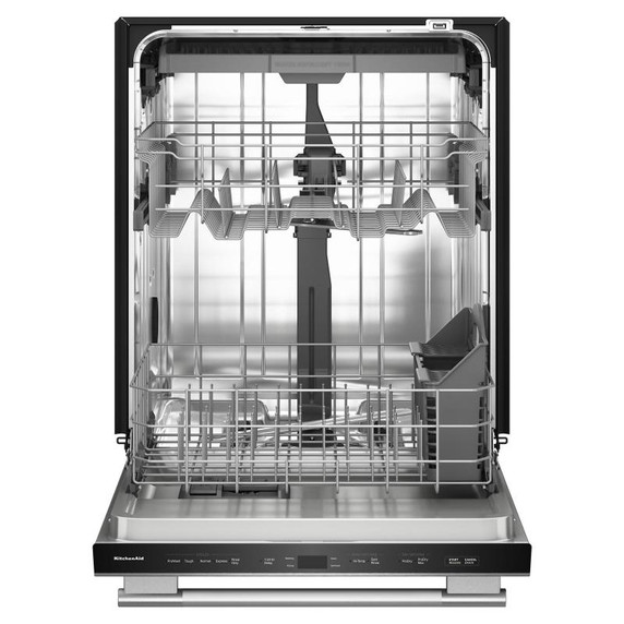 Kitchenaid® Lave-vaisselle à troisième panier à ustensiles avec plus de 30 jets de lavage à couverture totale en fini PrintShield™ - 47 dBA KDTS224SPS