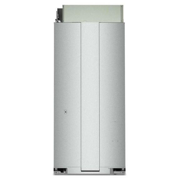 Kitchenaid® Réfrigérateur encastré à congélateur inférieur avec intérieur platine- 36 po - 20.8 pi cu KBFN536SBE