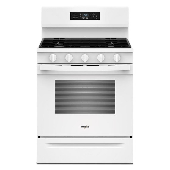 Whirlpool® Cuisinière au gaz avec technologie de cuisson à air - 30 po WFGS5730SW