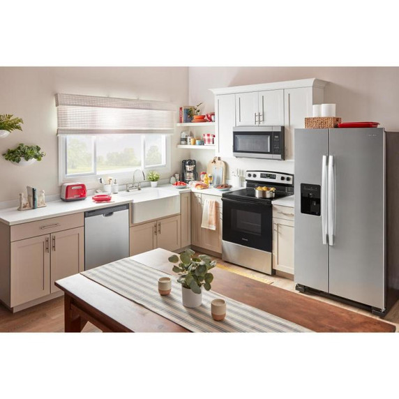 Cuisinière électrique Amana® avec très grand hublot - 30 po YAER6203MSS