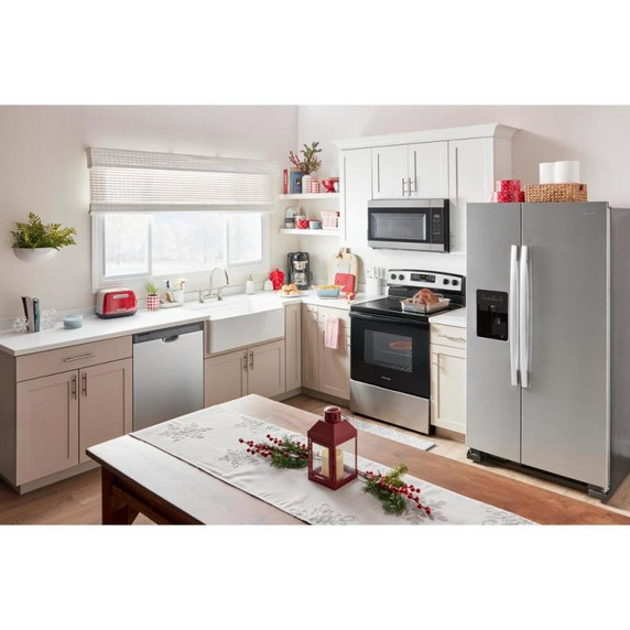 Cuisinière électrique Amana® avec très grand hublot - 30 po YAER6203MSS