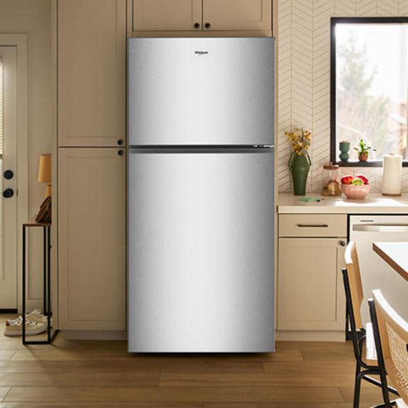 Réfrigérateur à congélateur supérieur Whirlpool® avec refroidissement à couverture totale - 19 pi cu et 30 po WRTX5419SZ