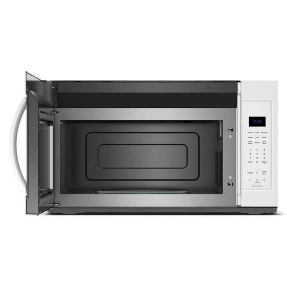 Whirlpool® Four à micro-ondes à hotte intégrée avec cuisson par détection - 1,9 pi cu - 1000 watts YWMMS3230SW