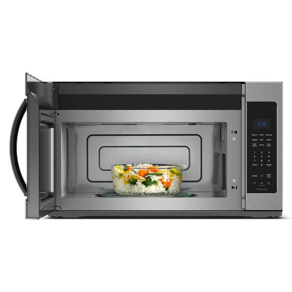 Whirlpool® Four à micro-ondes à hotte intégrée avec cuisson par détection - 1,9 pi cu - 1000 watts YWMMS3230SZ