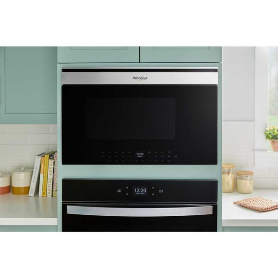 Whirlpool® Four à micro-ondes intelligent multifonctionnel encastré avec friture à air de 1.1 pi cu - 900 watts YWMBT7030SZ