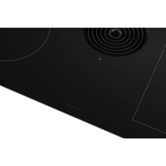 Kitchenaid® Table de cuisson à induction avec évacuation descendante et très grande zone de liaison Even-Heat™ - 36 po KCID936SBL