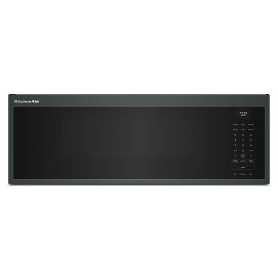 Kitchenaid® Four à micro-ondes à hotte intégrée à profil bas intelligent avec ventilateur double YKMML550RJP