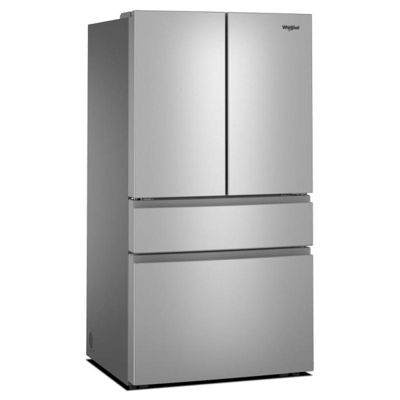 Réfrigérateur à portes françaises Whirlpool® et à capacité familiale et tiroir à températures flexibles de 30 pi cu WRMF3336SZ