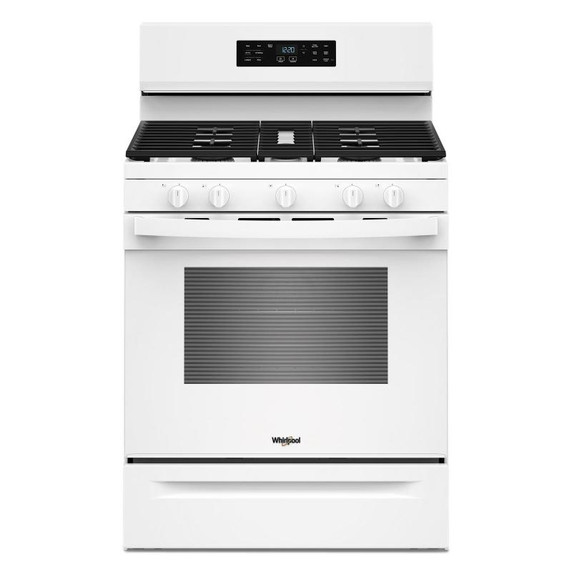 Whirlpool® Cuisinière au gaz avec technologie de cuisson à air et nettoyage à la vapeur- 30 po WFGS4530SW