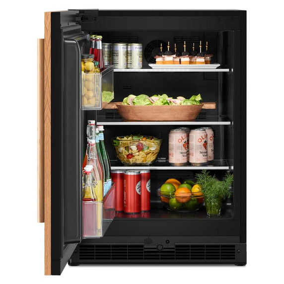 Kitchenaid® Réfrigérateur sous le comptoir prêt pour le panneau de recouvrement - 24 po KURL124SPA