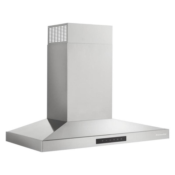 Hotte aspirante murale KitchenAid® de 36 pouces à 4 vitesses KVWC736SSS