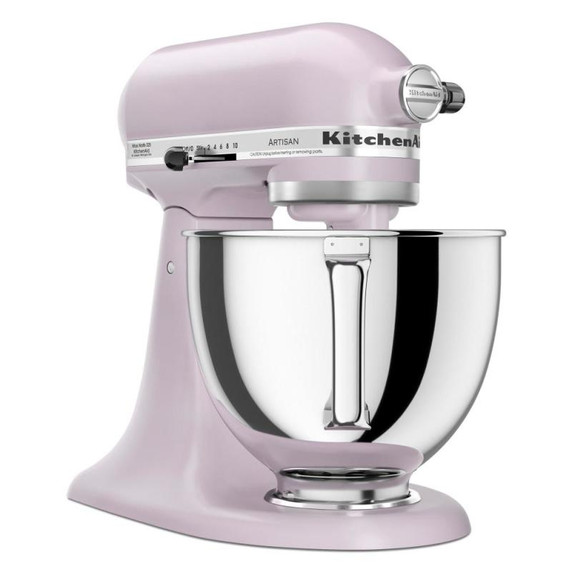 Batteur sur socle à tête inclinable KitchenAid de 4.7 L (5 pintes) de la série Artisan KSM150PSWF
